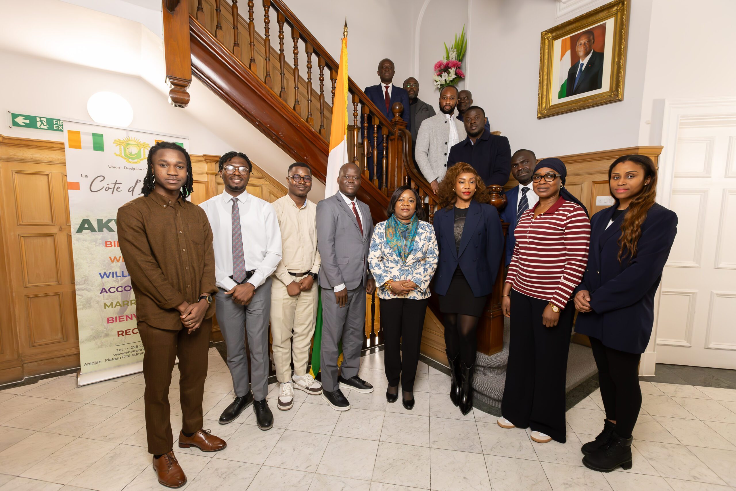 Célébration de l'Excellence: Mme l'ambassadeur reçoit les lauréats de la Bourse Chevening 2024-2025