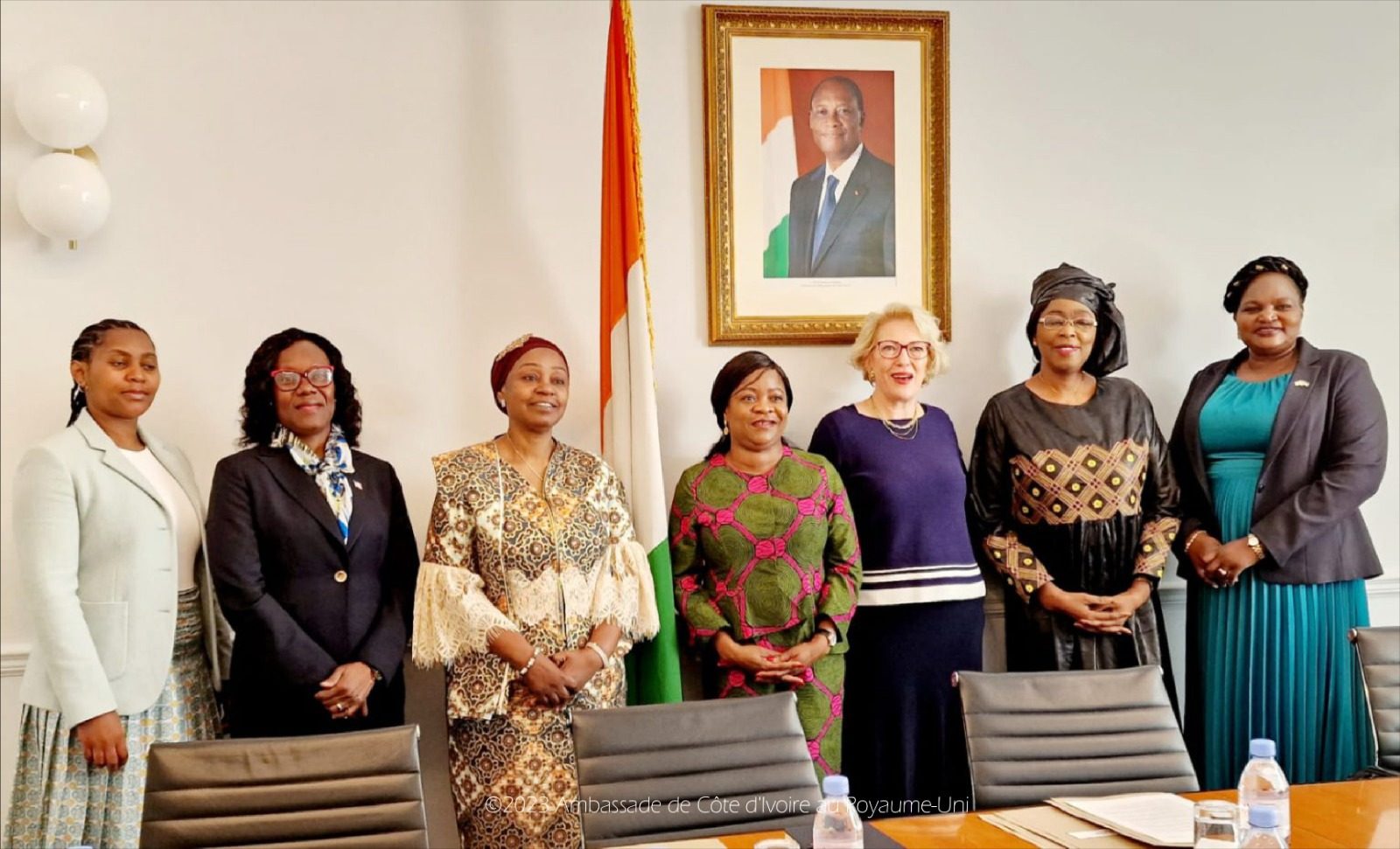 S.E.Mme Amani Sara a reçu les femmes Ambassadeurs de l’Union Africaine à Londres